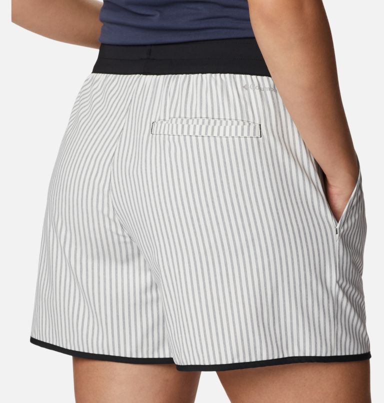 Shorts Claudia Ridge para mujer, Color: Black, White, image 5