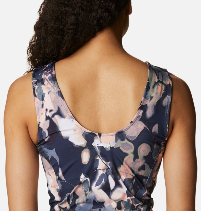 Women's Boundless Trek Tank, Color: Nocturnal, Impressions, image 5