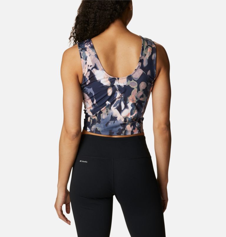 Women's Boundless Trek Tank, Color: Nocturnal, Impressions, image 2