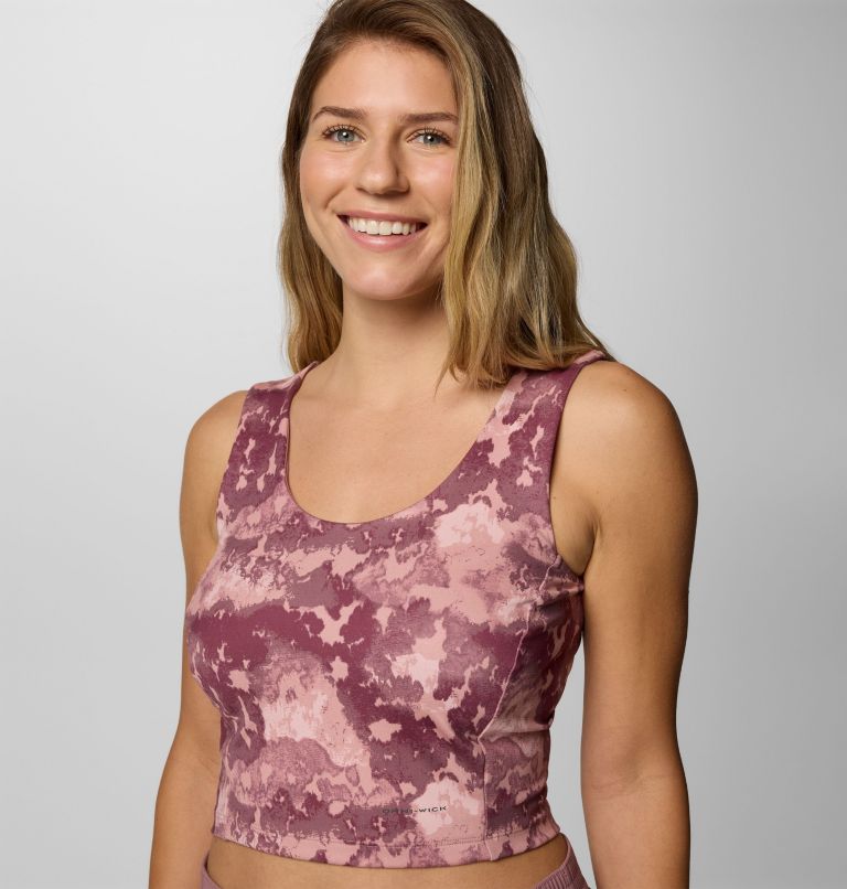 Débardeur Technique Boundless Trek Femme, Color: Eraser Pink Deco Camo, image 4