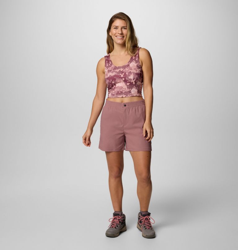 Débardeur Technique Boundless Trek Femme, Color: Eraser Pink Deco Camo, image 5