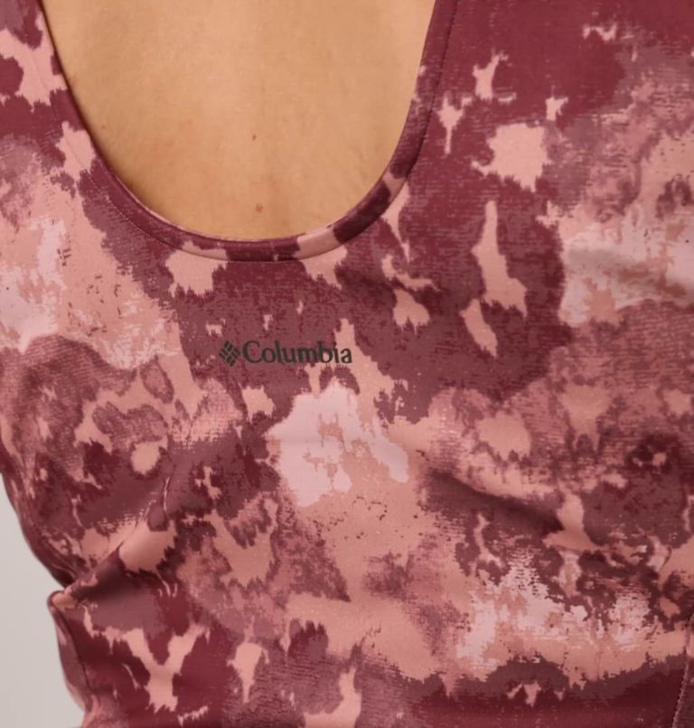 Débardeur Technique Boundless Trek Femme, Color: Eraser Pink Deco Camo