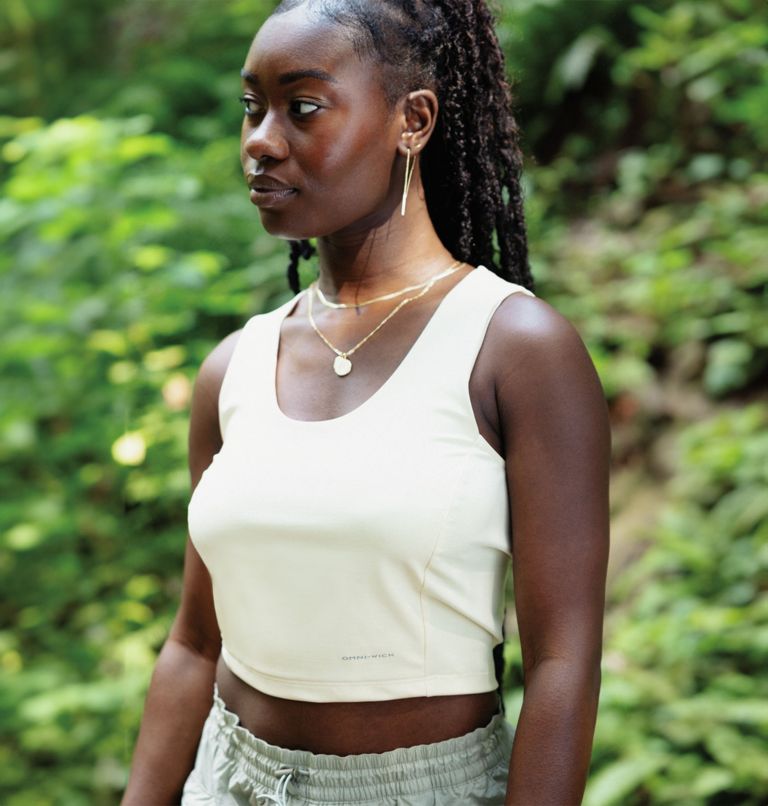 Women's Boundless Trek Technical Tank, Color: Lemon Wash, image 6