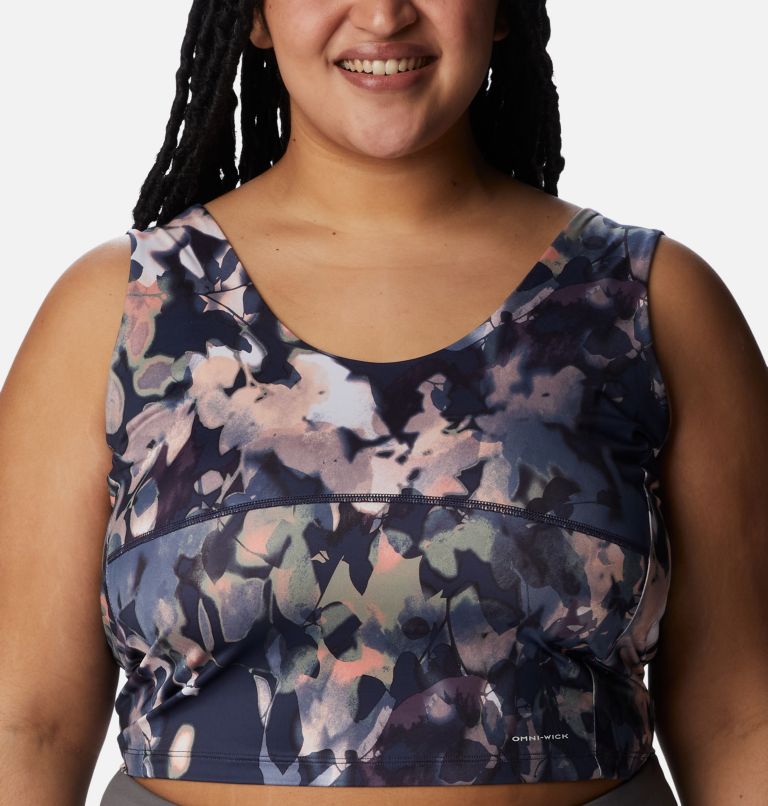 Women’s Boundless Trek Tank - Plus Size, Color: Nocturnal, Impressions, image 4