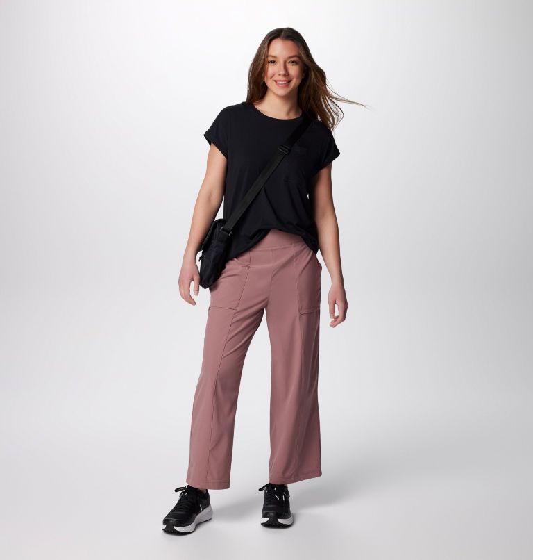 T-shirt Technique Boundless Trek Femme, Color: Black, image 3