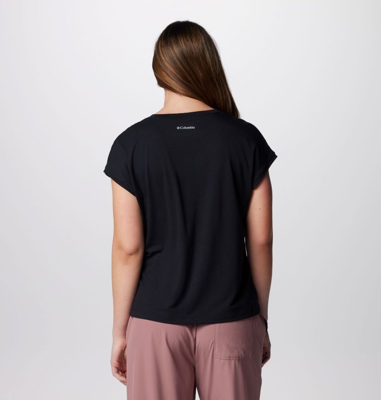 Thumbnail: T-shirt Technique Boundless Trek Femme, Color: Black, image 2