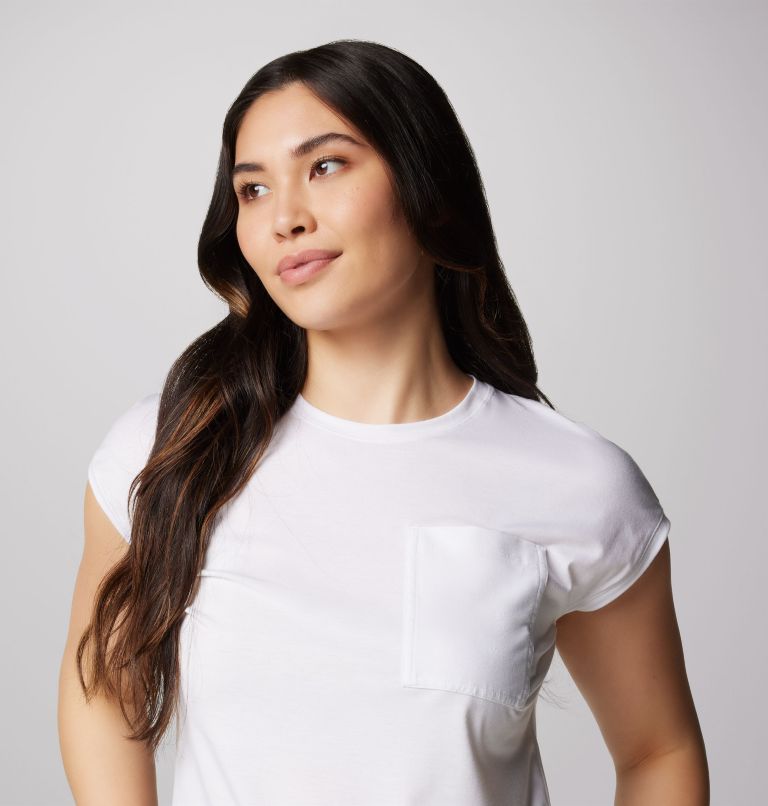 T-shirt Technique Boundless Trek Femme, Color: White, image 5