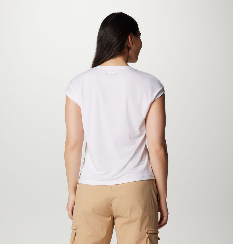 Women's Boundless Trek Technical T-Shirt, Color: White, image 2