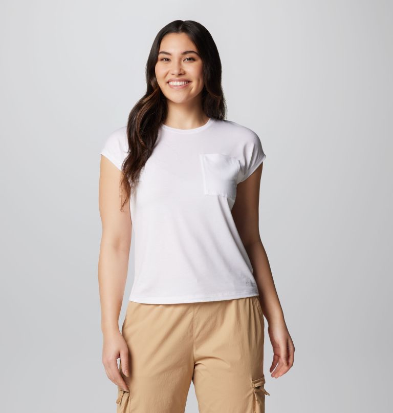 T-shirt Technique Boundless Trek Femme, Color: White, image 1