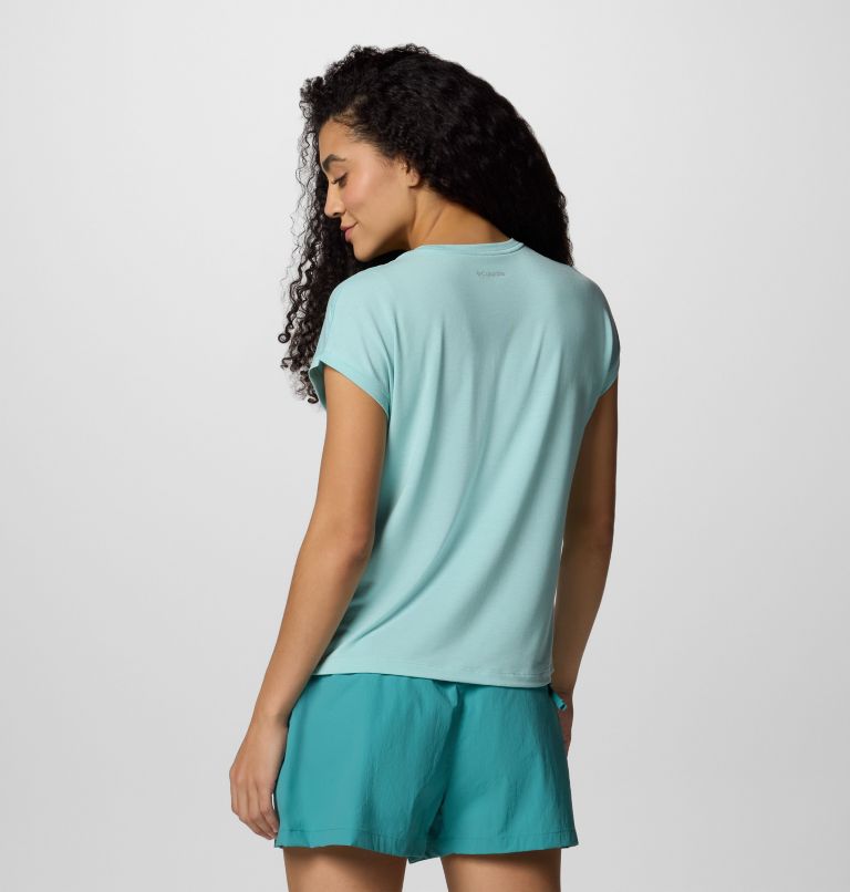 T-shirt tecnica Boundless Trek da donna, Color: Spray, image 2