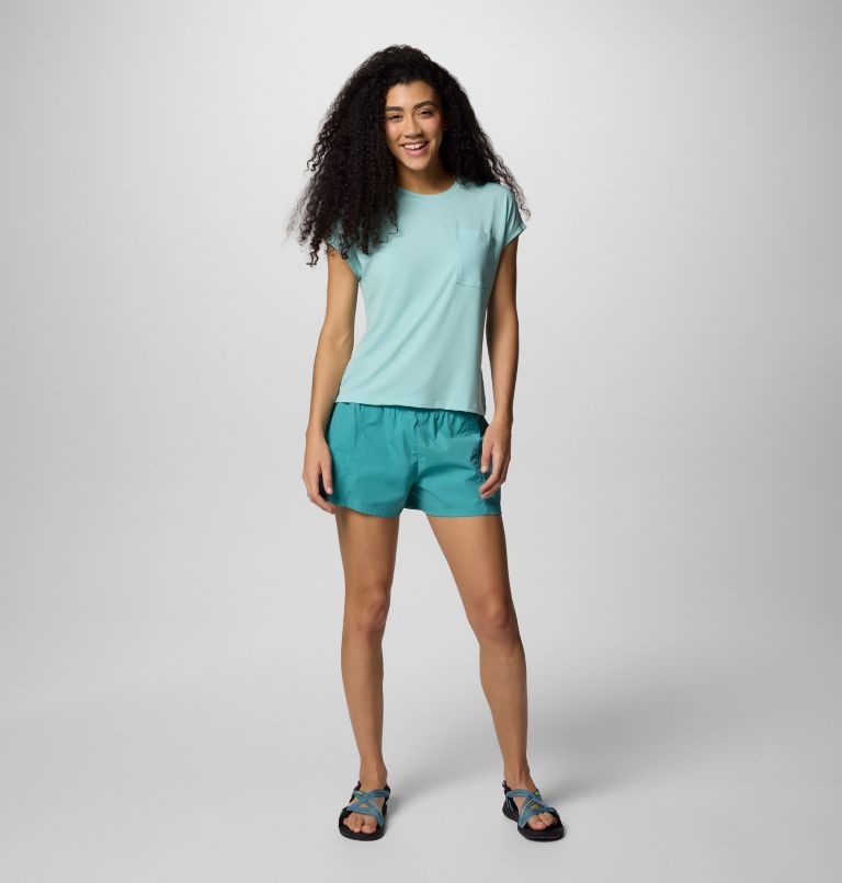 T-shirt tecnica Boundless Trek da donna, Color: Spray, image 6