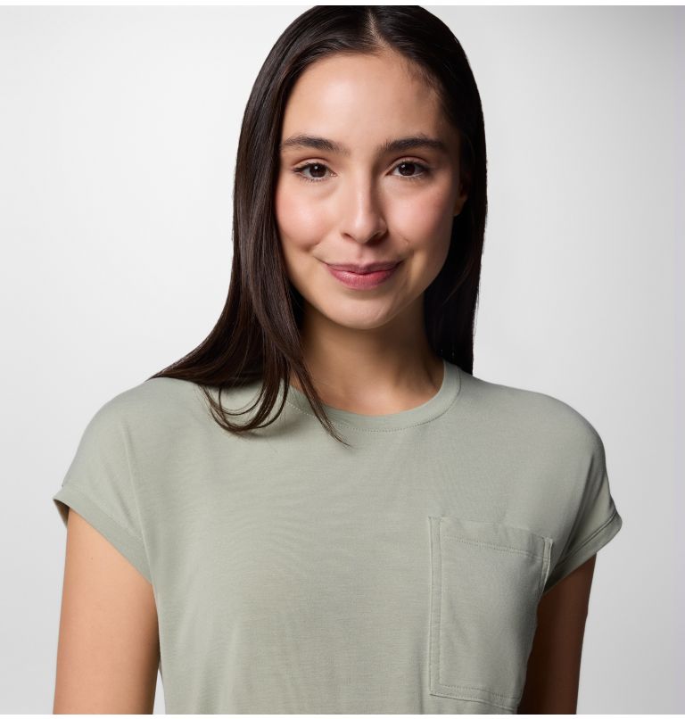 T-shirt tecnica Boundless Trek da donna, Color: Safari, image 4