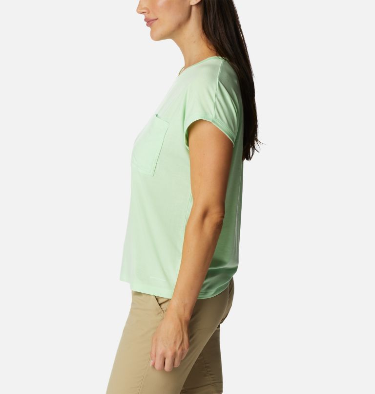Thumbnail: Women's Boundless Trek Technical T-Shirt, Color: Key West, image 3