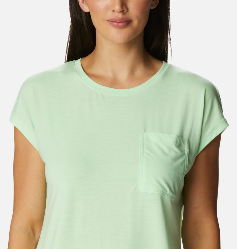 Women's Boundless Trek Technical T-Shirt, Color: Key West, image 4