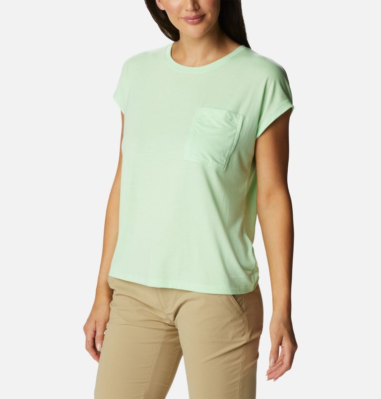 Women's Boundless Trek Technical T-Shirt, Color: Key West, image 5