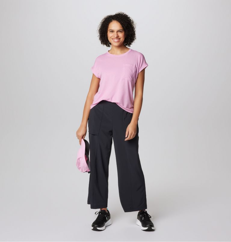 Women's Boundless Trek Technical T-Shirt, Color: Cosmos, image 3
