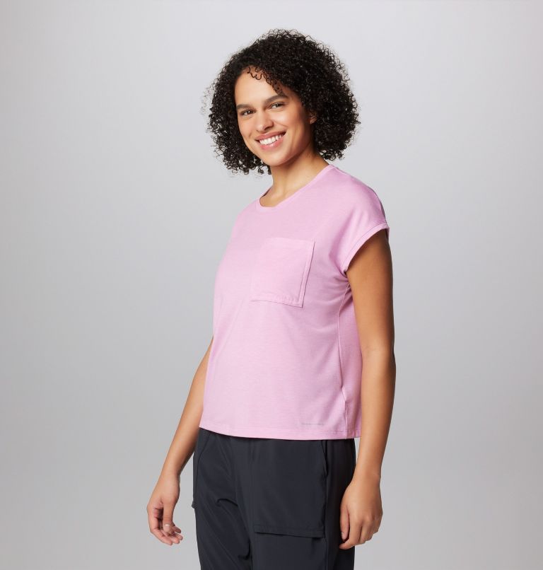 Women's Boundless Trek Technical T-Shirt, Color: Cosmos, image 4