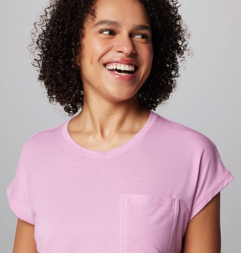 Women's Boundless Trek Technical T-Shirt, Color: Cosmos, image 5