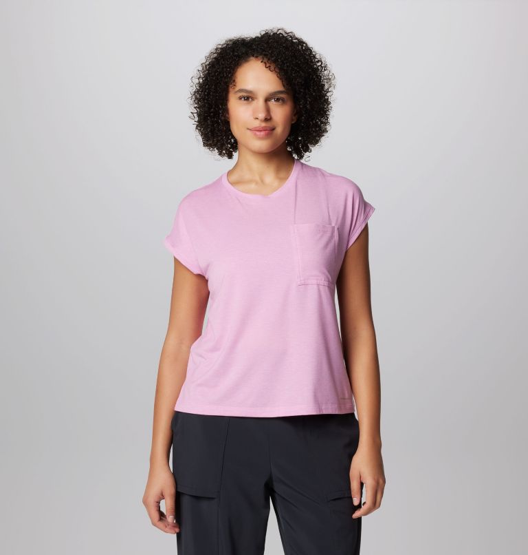 Women's Boundless Trek Technical T-Shirt, Color: Cosmos, image 1