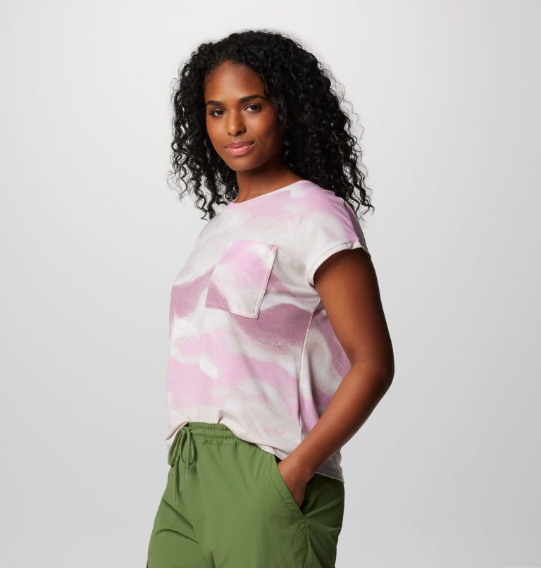 Boundless Trek Short Sleeve Tee, Color: Cosmos Undercurrent, image 4