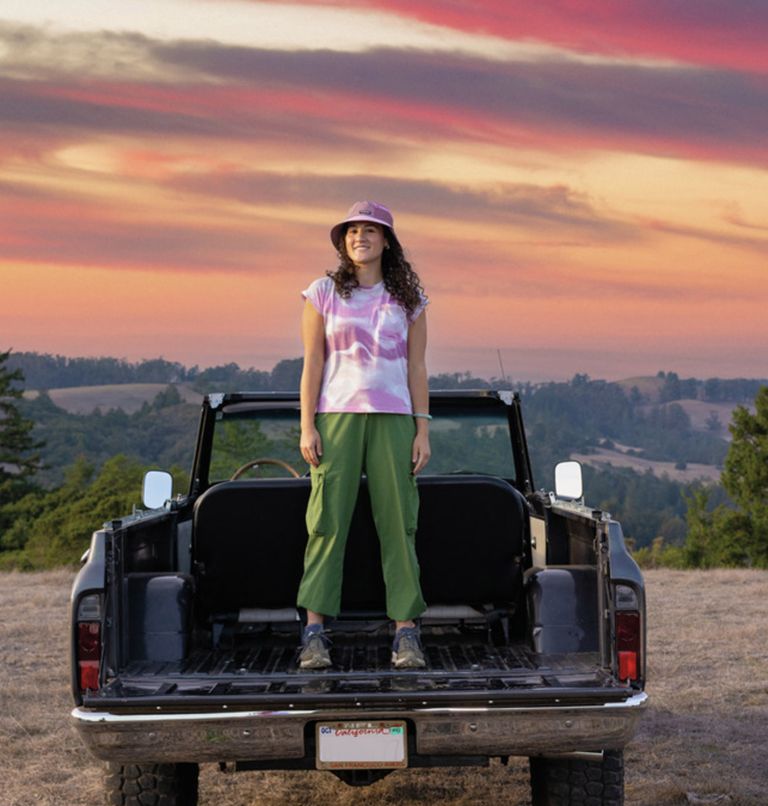 Boundless Trek Short Sleeve Tee, Color: Cosmos Undercurrent, image 7