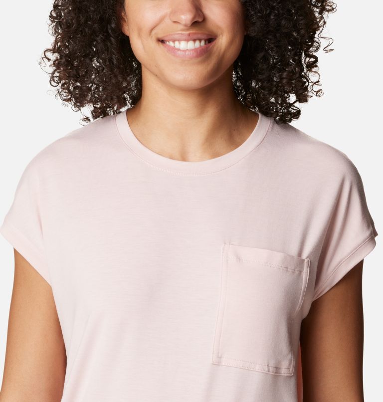 pink t shirt women's