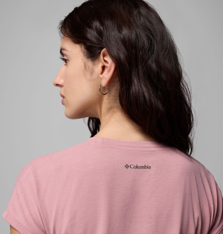 Boundless Trek Short Sleeve Tee, Color: Eraser Pink, image 5