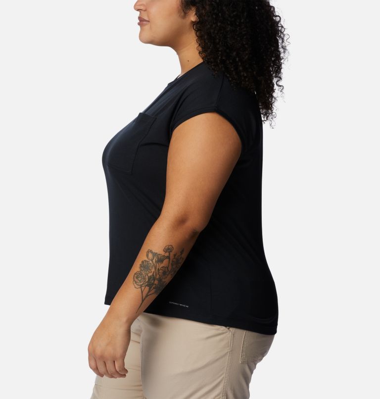 Women's Boundless Trek T-Shirt - Plus Size, Color: Black, image 3