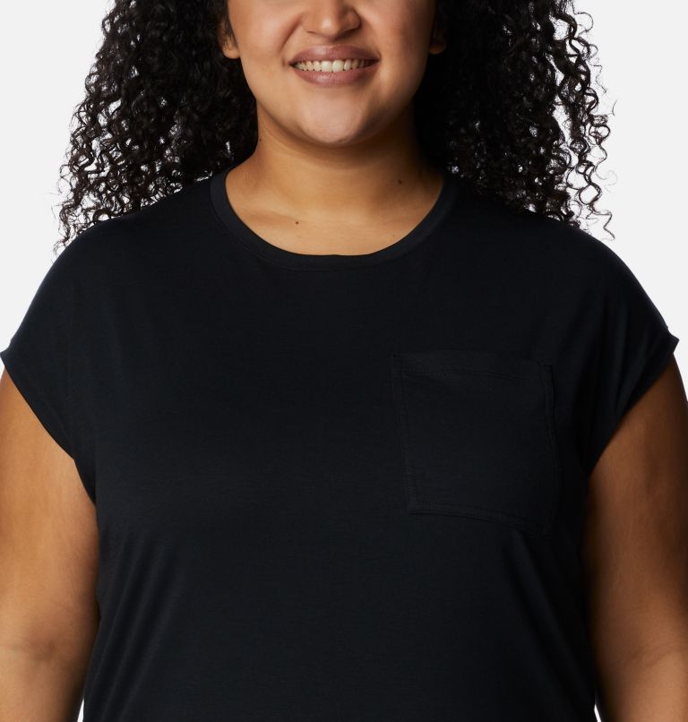 Women's Boundless Trek T-Shirt - Plus Size, Color: Black, image 4