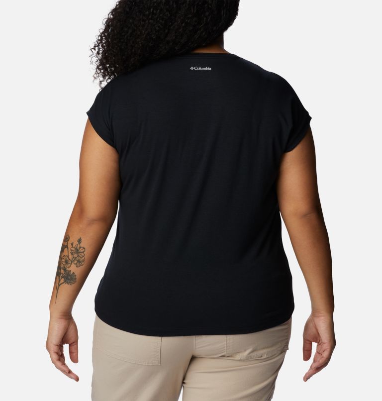 Women's Boundless Trek T-Shirt - Plus Size, Color: Black, image 2
