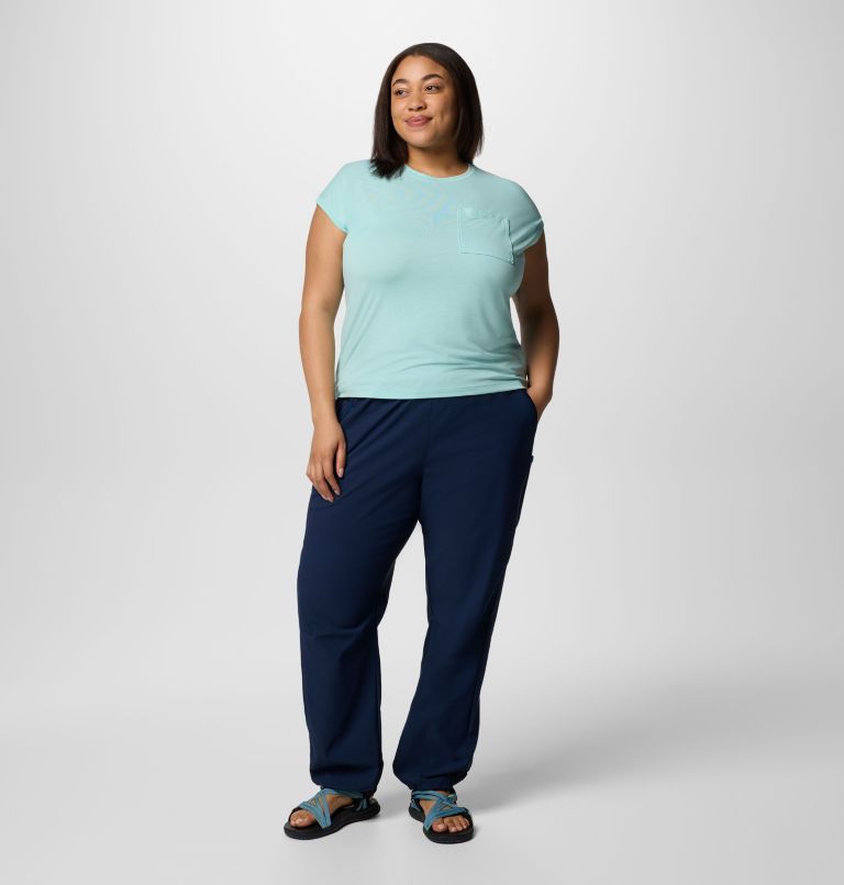 Women's Boundless Trek T-Shirt - Plus Size, Color: Spray, image 6
