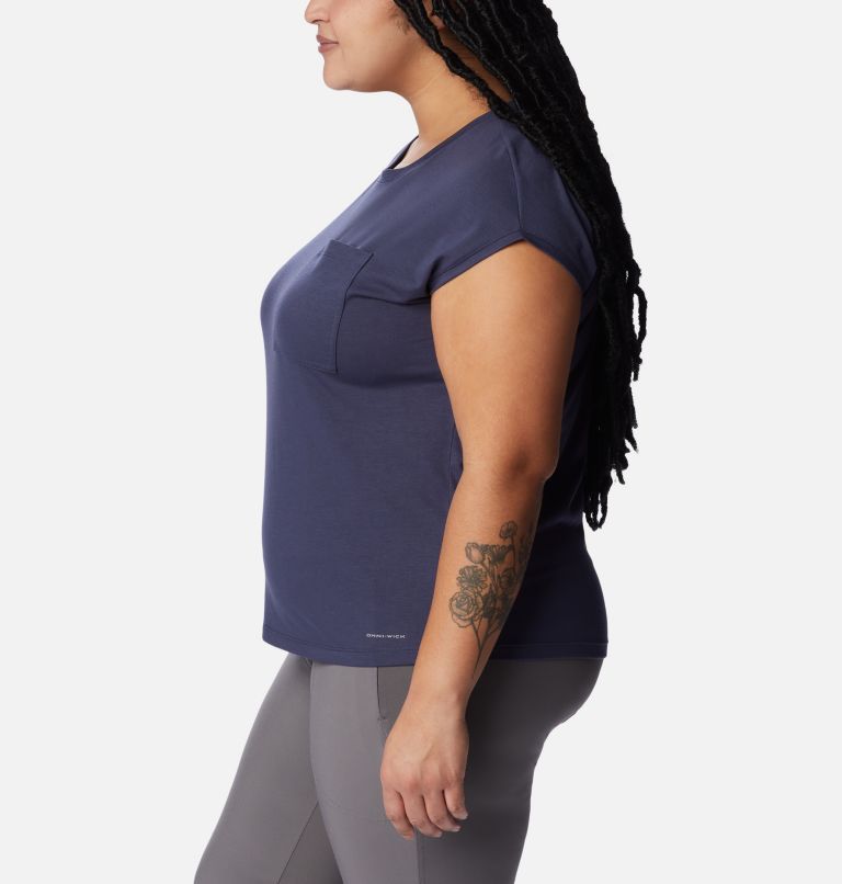 Women’s Boundless Trek T-Shirt - Plus Size, Color: Nocturnal, image 3
