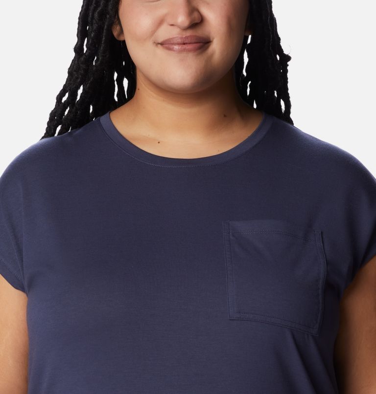 Women’s Boundless Trek T-Shirt - Plus Size, Color: Nocturnal, image 4