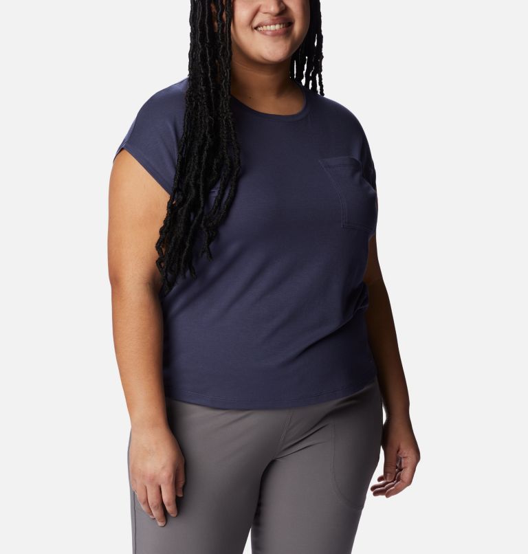 Women’s Boundless Trek T-Shirt - Plus Size, Color: Nocturnal, image 5