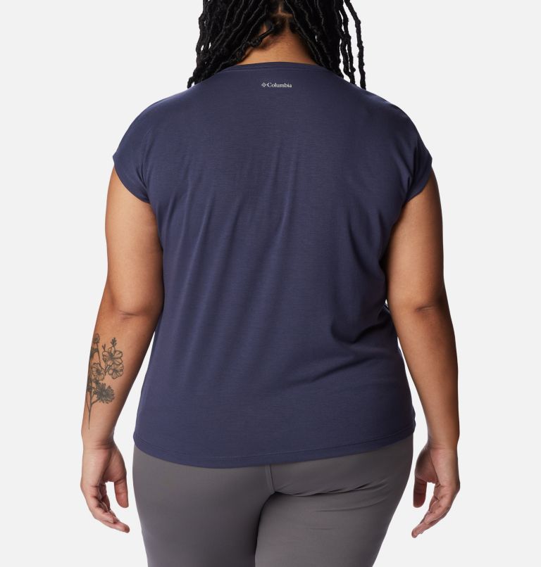 Women’s Boundless Trek T-Shirt - Plus Size, Color: Nocturnal, image 2
