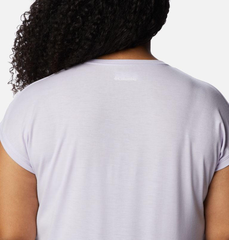 Thumbnail: Women’s Boundless Trek T-Shirt - Plus Size, Color: Purple Tint, image 5