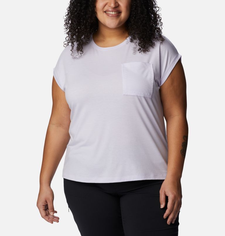 Women’s Boundless Trek T-Shirt - Plus Size, Color: Purple Tint, image 1