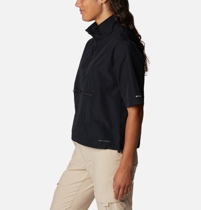 Women's  Boundless Trek Pullover Lightweight Jacket, Color: Black, image 3