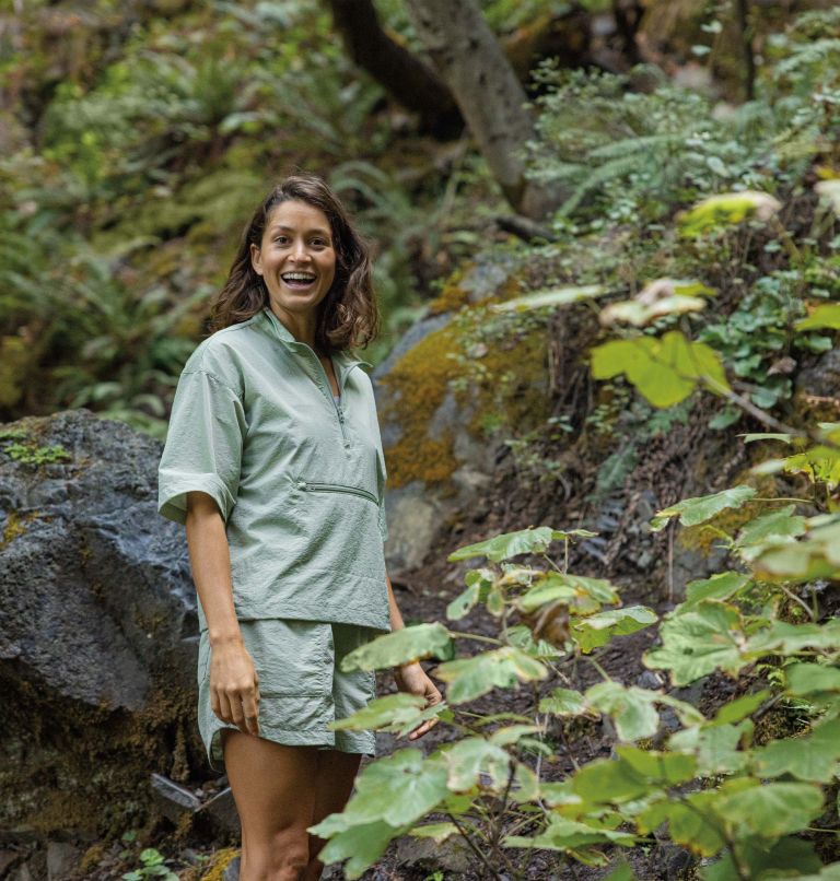 Boundless Trek 1/2 Zip Pull over | 348 | L, Color: Safari, image 7