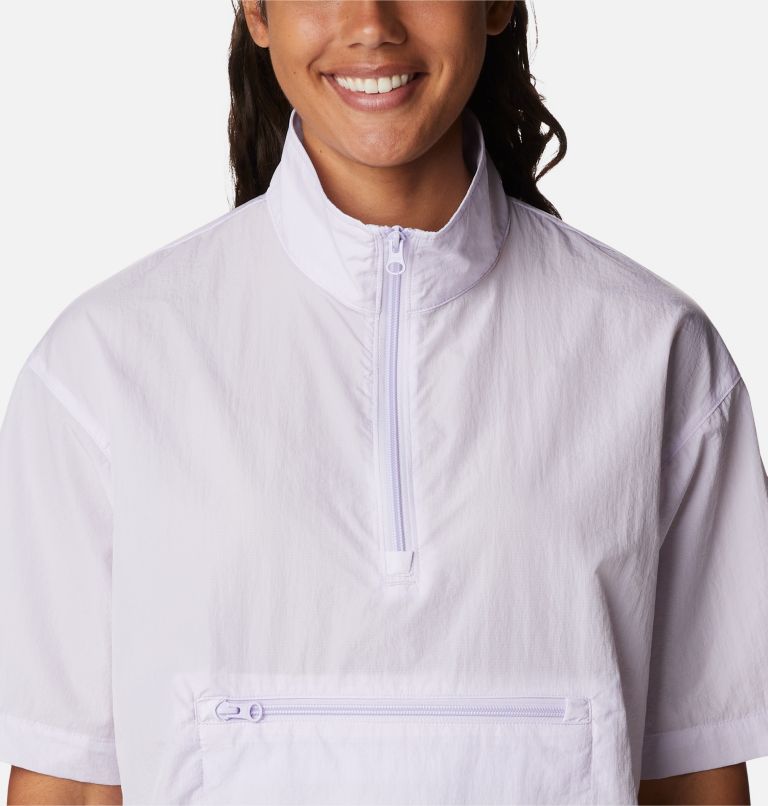 Boundless Trek 1/2 Zip Pull over | 568 | XS, Color: Purple Tint, image 4
