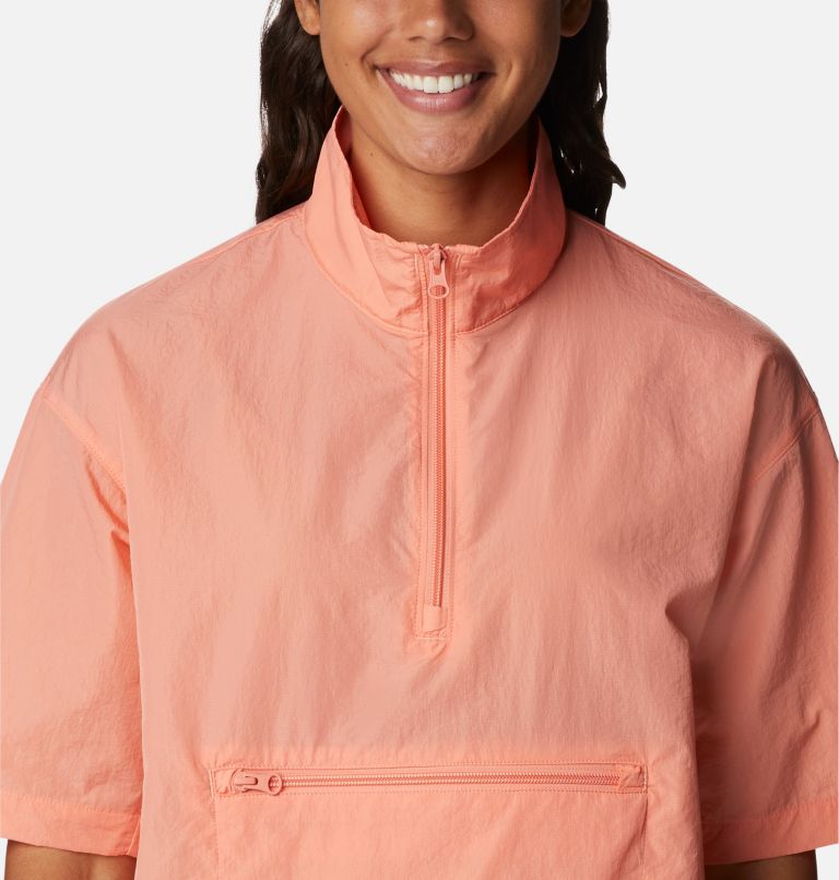 Boundless Trek 1/2 Zip Pull over | 828 | M, Color: Summer Peach, image 4