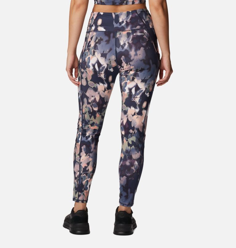 Women's Boundless Trek Leggings, Color: Nocturnal, Impressions, image 2