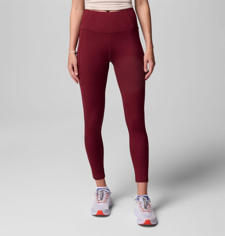 Women's Boundless Trek Leggings, Color: Rich Wine, image 1