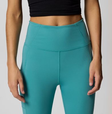 Women's Boundless Trek Leggings, Color: Teal, image 12