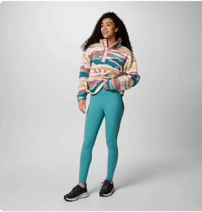 Mallas Boundless Trek para mujer, Color: Teal, image 6