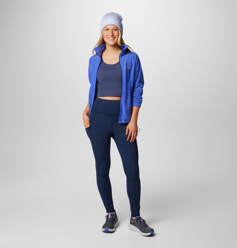 Women's Boundless Trek Leggings, Color: Collegiate Navy, image 3