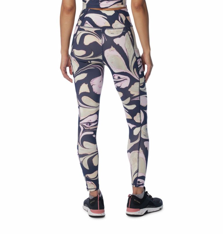 Women's Boundless Trek Leggings, Color: Nocturnal Eddies, image 2