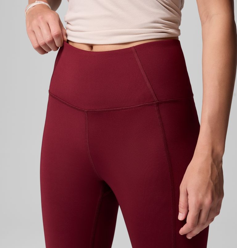 Women's Boundless Trek Leggings, Color: Rich Wine, image 5