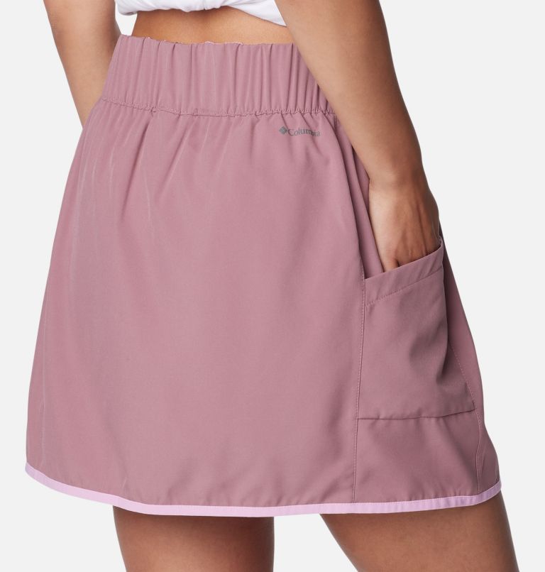 Women's Columbia Hike Skort, Color: Fig, Cosmos, image 5