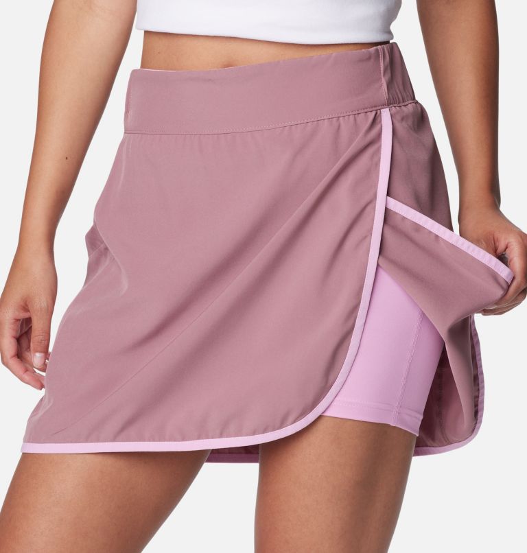 Women's Columbia Hike Skort, Color: Fig, Cosmos, image 6